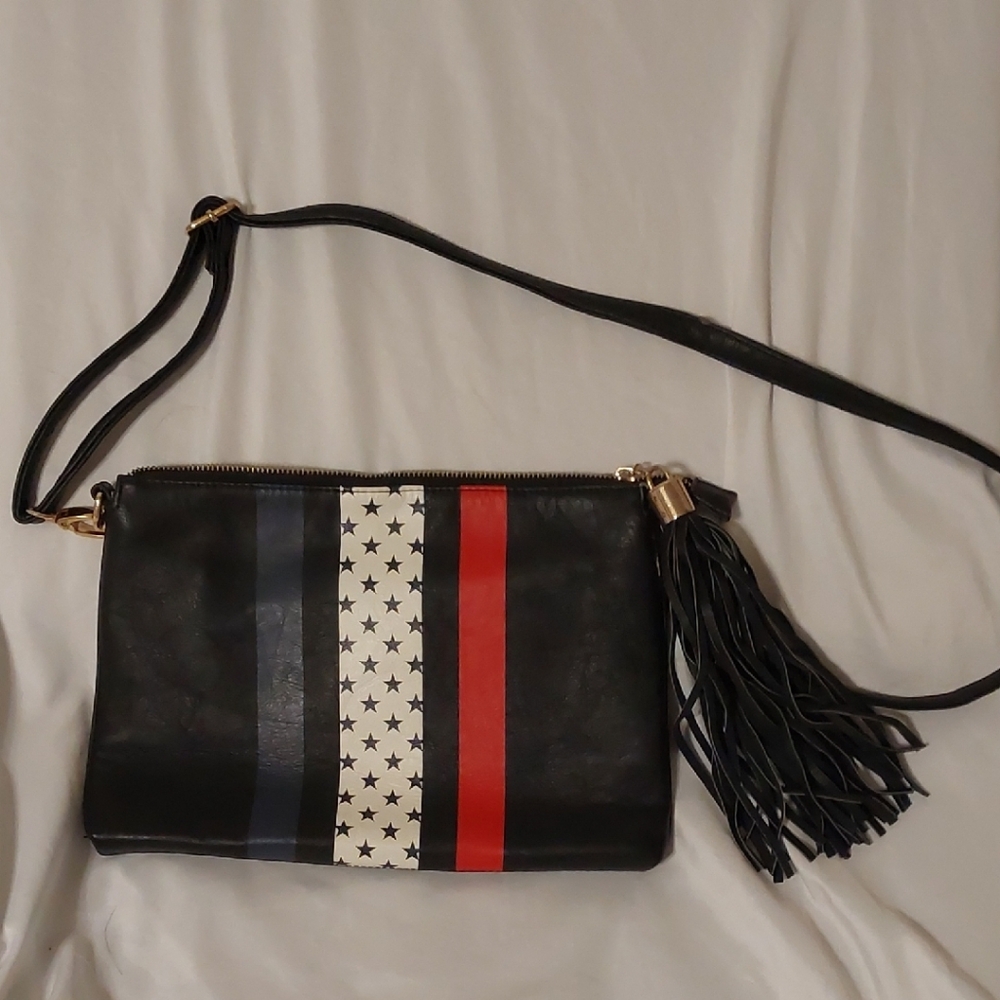 Stylish Black and Red Women's Bag